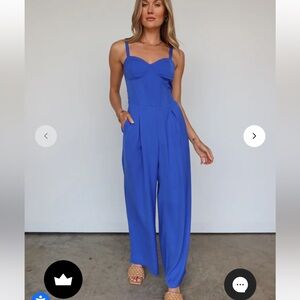 Vestique Blue Jumpsuit